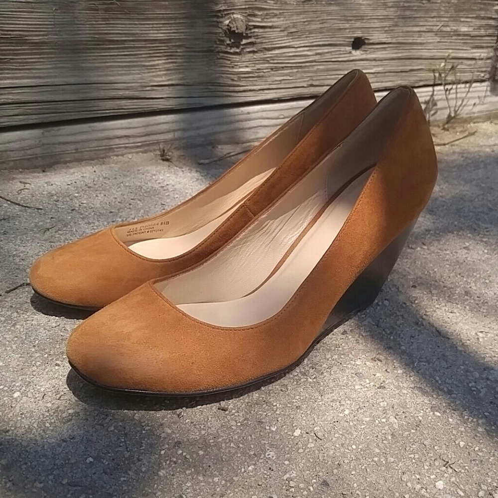Cole Haan Wedges suede